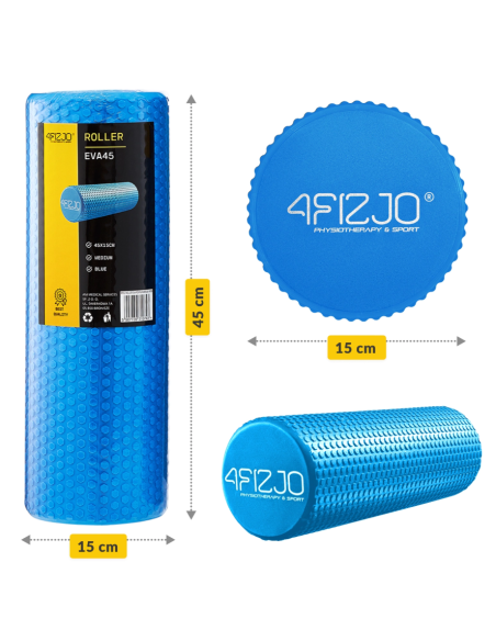 Masažinis volas 4FIZJO "Pentagram Care + 45cm"