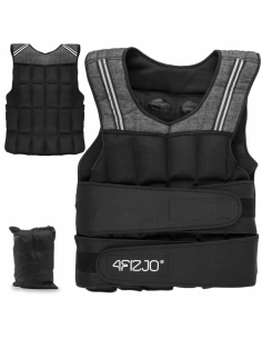 Adjustable weight vest 4FIZIO 30kg 2
