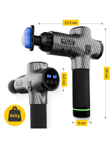 Masažo pistoletas 4FIZJO "MASSAGE GUN ULTRA COOL EDITION"