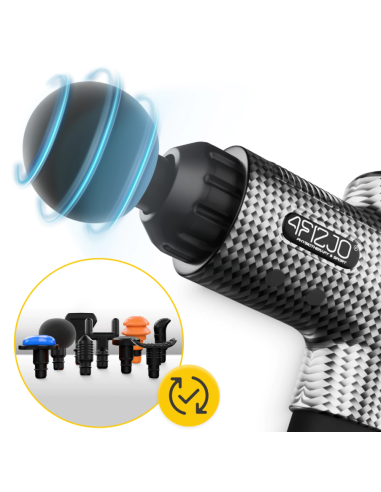 Masažo pistoletas 4FIZJO "MASSAGE GUN ULTRA COOL EDITION"