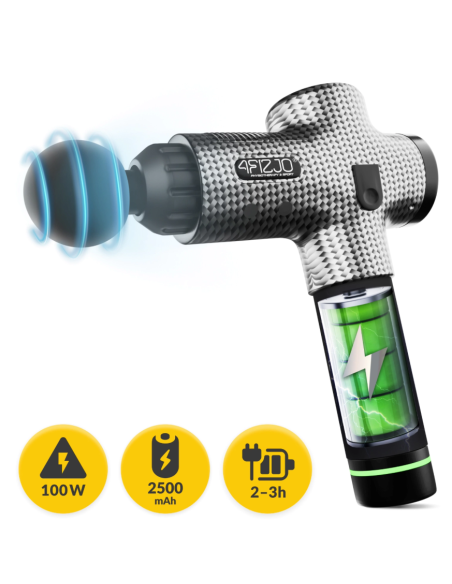 Masažo pistoletas 4FIZJO "MASSAGE GUN ULTRA COOL EDITION"