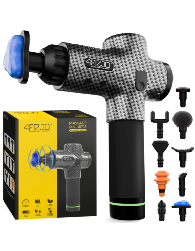 Masažo pistoletas 4FIZJO "MASSAGE GUN ULTRA COOL EDITION"