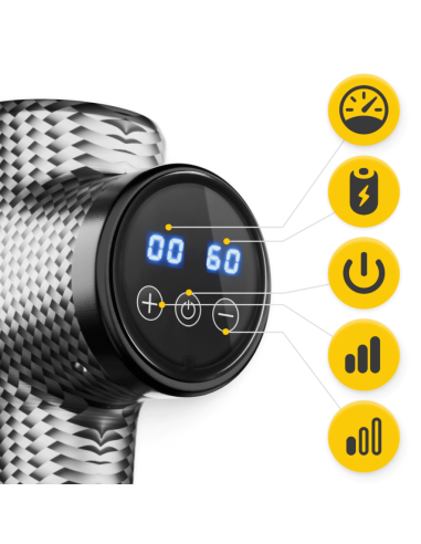 Masažo pistoletas 4FIZJO "MASSAGE GUN ULTRA COOL EDITION"