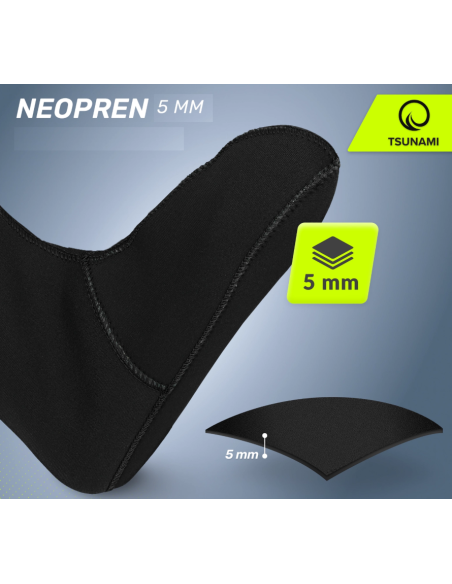 5 mm neoprēna zeķes 4FIZJO
