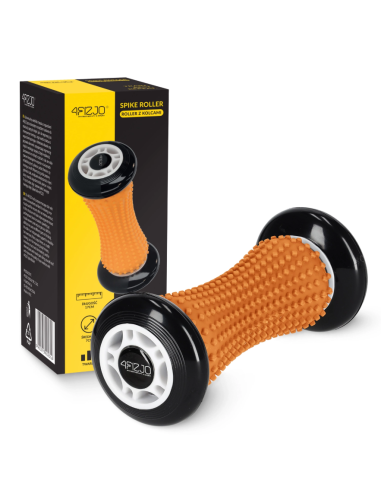 Masažinis volelis pėdoms 4FIZJO "SPIKE ROLLER"