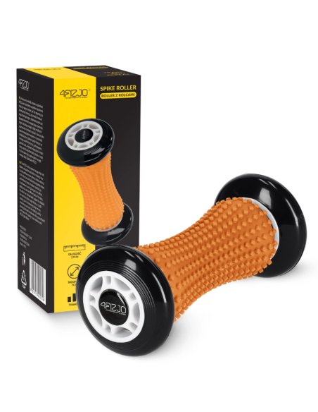 Masažinis volelis pėdoms 4FIZJO "SPIKE ROLLER"