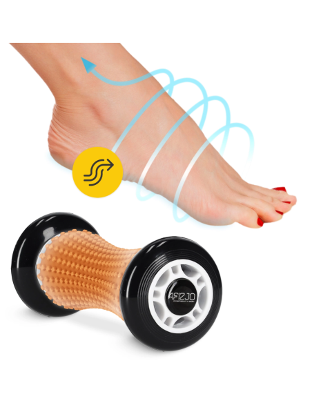Masažinis volelis pėdoms 4FIZJO "SPIKE ROLLER"