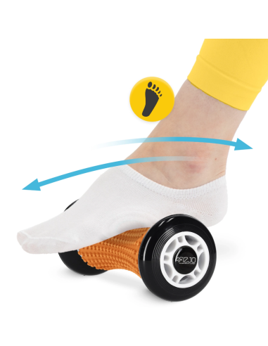 Masažinis volelis pėdoms 4FIZJO "SPIKE ROLLER"