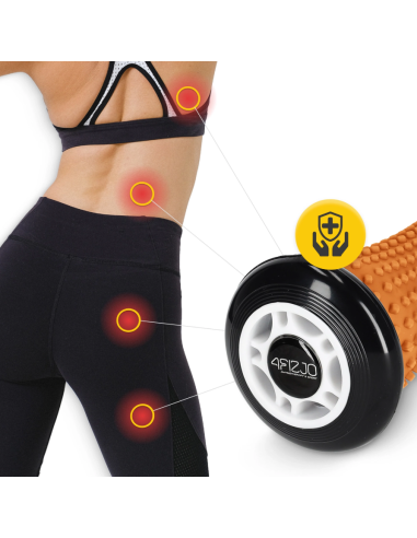 Masažinis volelis pėdoms 4FIZJO "SPIKE ROLLER"