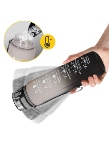 Water bottle-drinker 4FIZJO "TRITAN 1L"