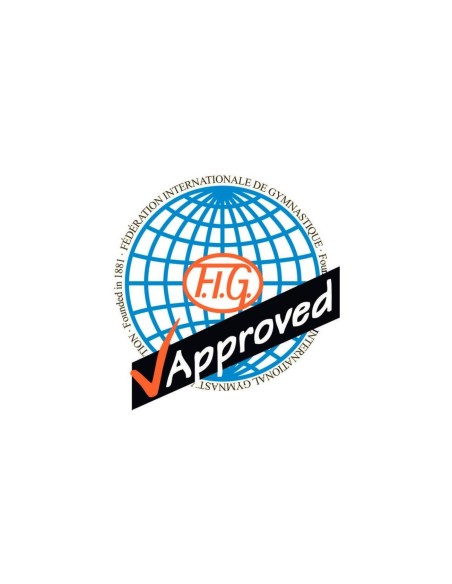 Meninės gimnastikos kaspinai PASTORELLI  F.I.G (6m)