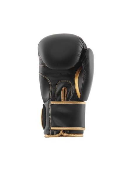 "Royal" bokso pirštinės Top - Black (natūrali oda)