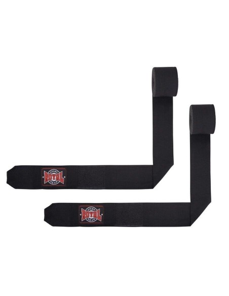 "Royal" tamprūs bokso bintai 3m - Black