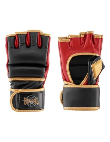 "Royal" MMA pirštinės Prime Time su nykščio apsauga - Black/Red
