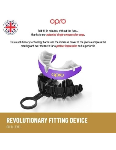 "OPRO" dantų apsauga Self-Fit Gold (adult)