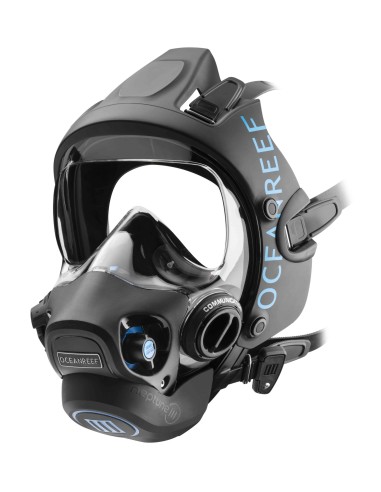 Pilno veido kaukė Ocean Neptune III juoda