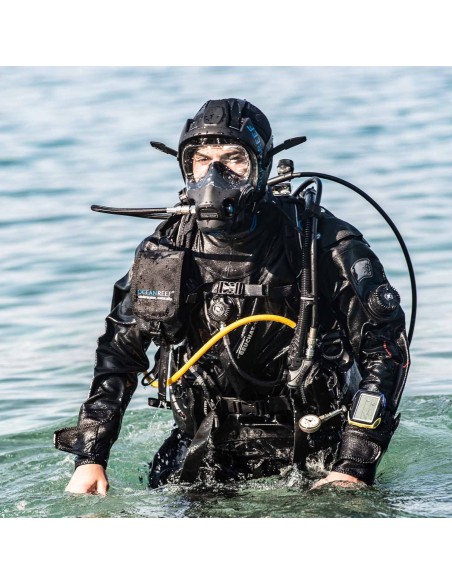 Pilno veido kaukė Ocean Neptune III juoda