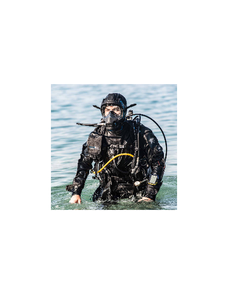 Pilno veido kaukė Ocean Neptune III juoda
