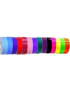 Ribbons for gymnastic hoops PASTORELLI "MOON" solid colors