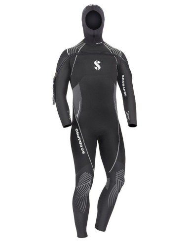 Hidrokostiumas Scubapro Definition 7mm Hood FZIP