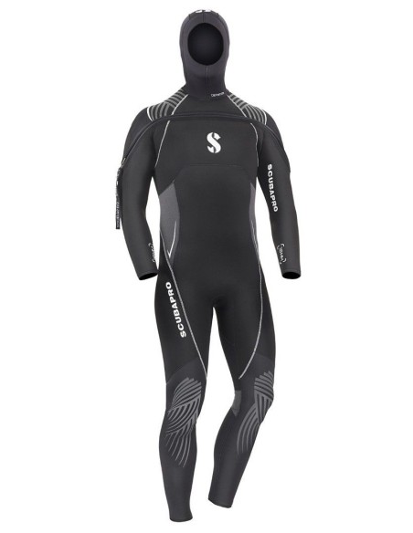 Hidrokostiumas Scubapro Definition 7mm Hood FZIP
