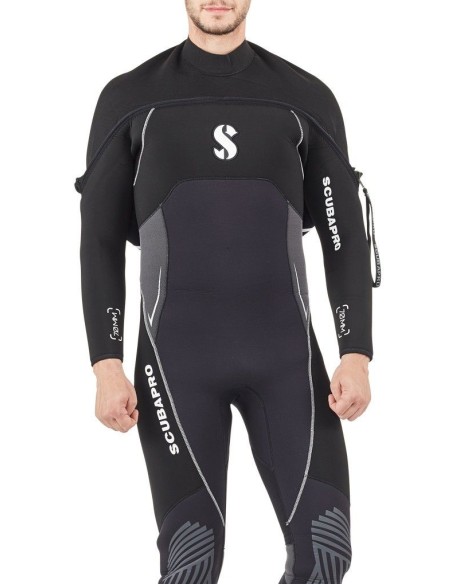 Hidrokostiumas Scubapro Definition 7mm Hood FZIP