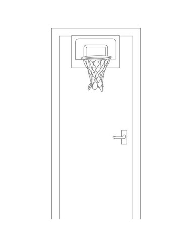Mini basketball board VIRTUFIT "MINI BASKETBALL BOARD"