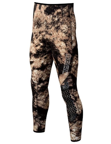 Kelnės Open cell 3mm camo Seac Sub