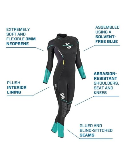 3 мм гидрокостюмы Scubapro Sport