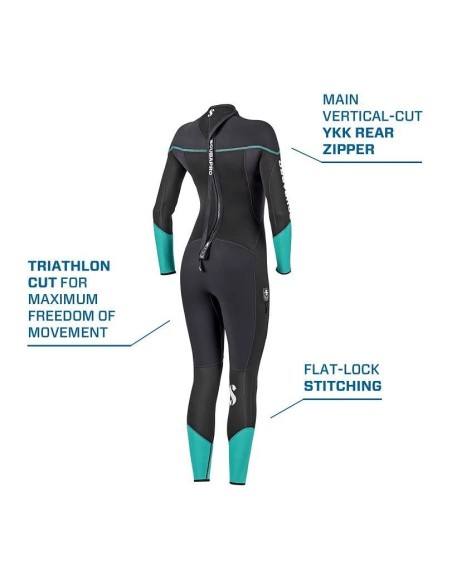 3mm hidrokostiumas Scubapro Sport