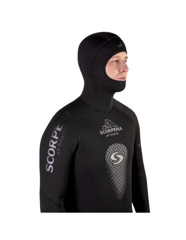 Kostiumas Scorpena All Black 7mm