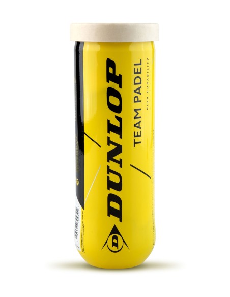 Padel teniso kamuoliukai DUNLOP TEAM (3 vnt.)