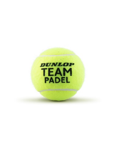 Padel teniso kamuoliukai DUNLOP TEAM (3 vnt.)