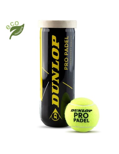 Padel tenisa bumbiņas DUNLOP PRO (3 gab.)