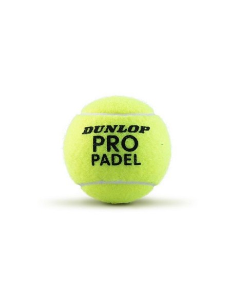 Padel tennis balls DUNLOP PRO (3 pcs.)