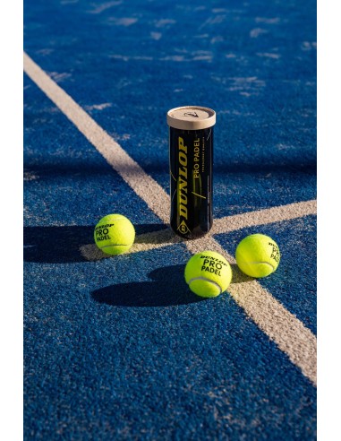 Padel tenisa bumbiņas DUNLOP PRO (3 gab.)