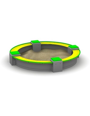 Piaskownica modułowa okrągła
