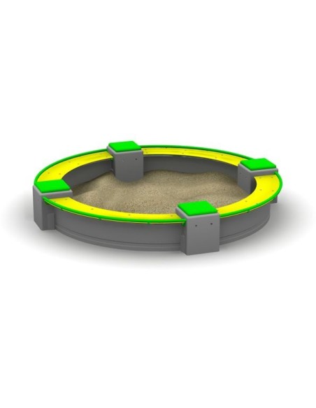 Piaskownica modułowa okrągła