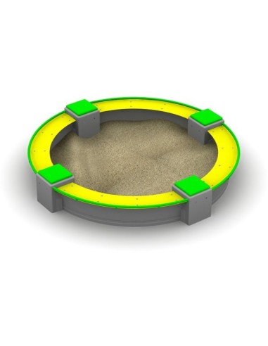 Piaskownica modułowa okrągła