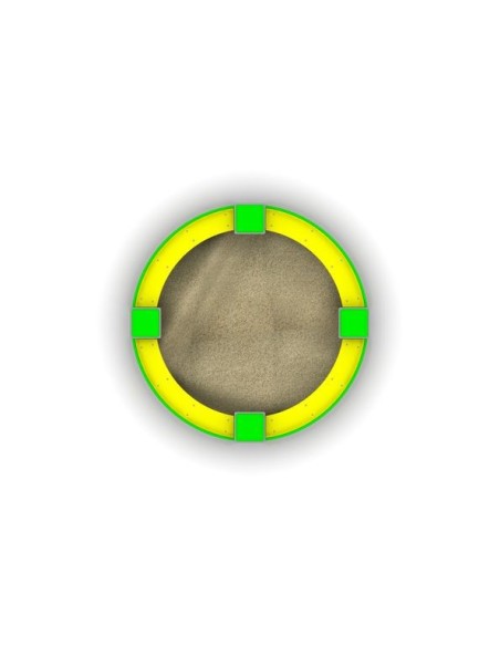 Piaskownica modułowa okrągła