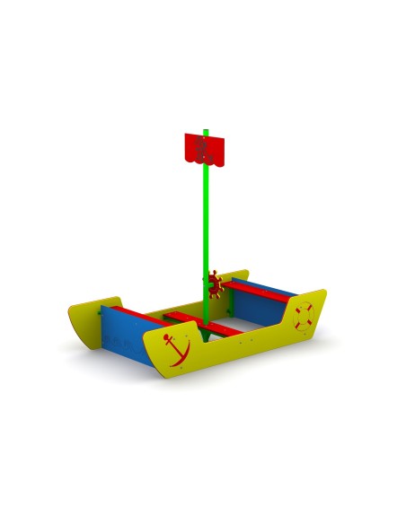 Piaskownica Łódź Pirata