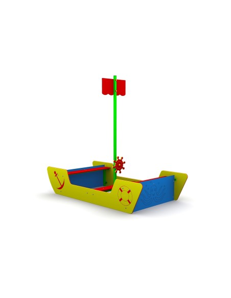 Piaskownica Łódź Pirata