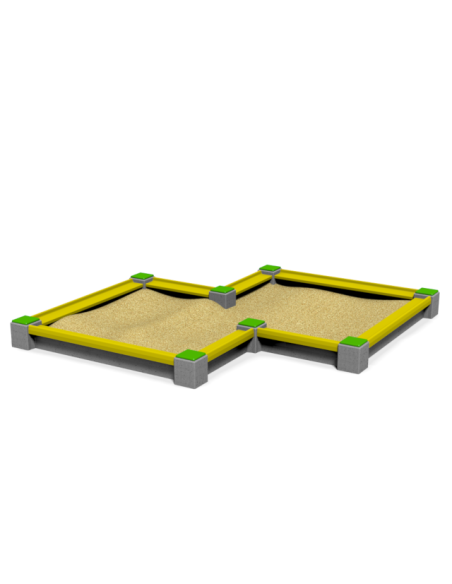 Piaskownica podwójna Ósemka