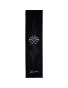 XQMax dart mat RD (237x60cm) Black/Grey