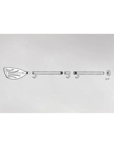 Oars for inflatable boats INTEX