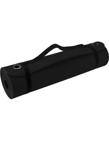 TPE mankštos kilimėlis juodas Pure2improve