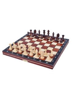 Магнитные деревянные шахматы MAGNETIC (CHW10 BROWN) 2