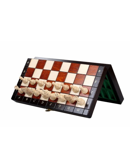 Magnetic wooden chess MAGNETIC (CHW10 BROWN)