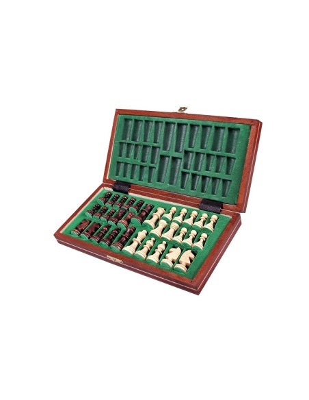 Магнитные деревянные шахматы MAGNETIC (CHW10 BROWN)