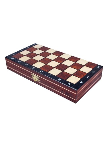 Magnetic wooden chess MAGNETIC (CHW10 BROWN)